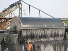 筒式磁選機使用現(xiàn)場